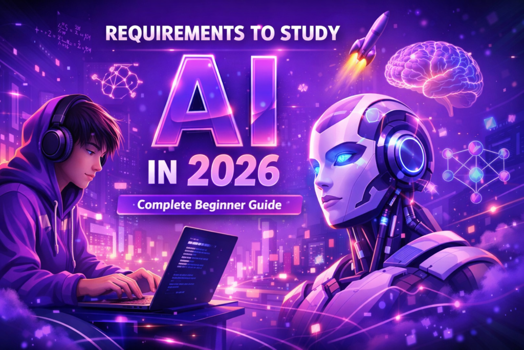 Requirements to Study AI in 2026: The Complete Beginner Guide