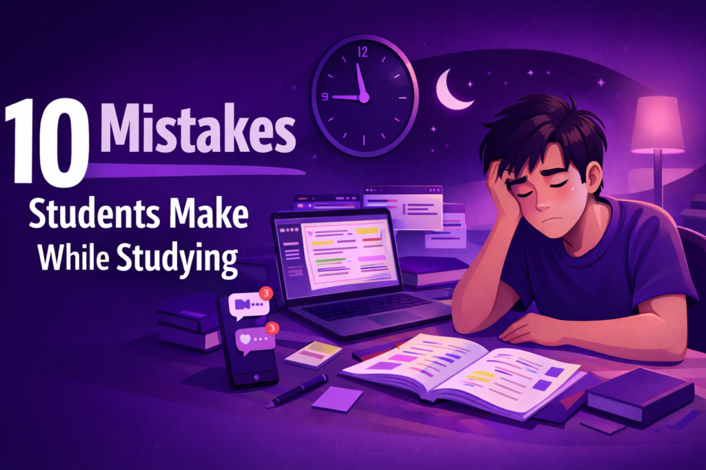 10 Study Mistakes Students Make That Are Ruining Their Marks😱